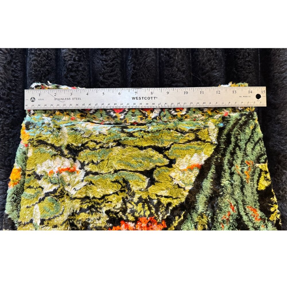 Peacock Carpet Upcycle Cropped Jacket + Mini Skirt - Picture 10 of 16